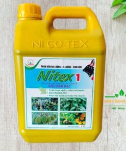 phân bón hữu cơ  đa lượng , vi lượng , axit humic NITEX 1 can 5 lít