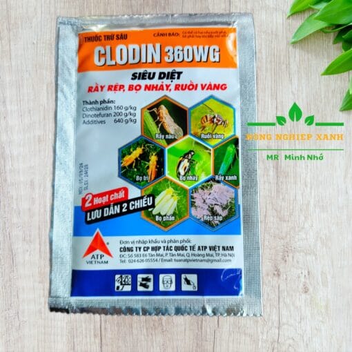 Thuốc trừ sâu CLODIN 360WG , đặc trị rầy rệp bọ trĩ