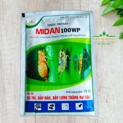 Thuốc trừ rầy MIDAN 10.0WP Đặc trị rầy nâu ,bọ trĩ