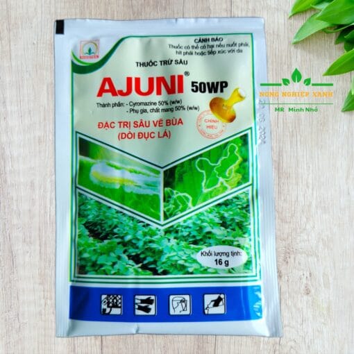 Thuốc trừ sâu AJUNI 50WP  Đặc trị sâu vẽ bùa