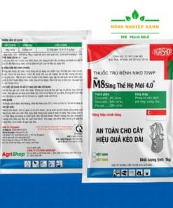 thuốc trừ bệnh NIKO 72WP  ( hiệu M8 ) đặc trị sương mai , mốc sương ( 100g)