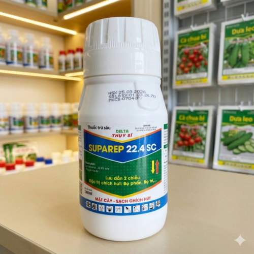 Thuốc đặc trị rệp sáp bọ trĩ SUPAREP 22.4SC , lưu dẫn 2 chiều