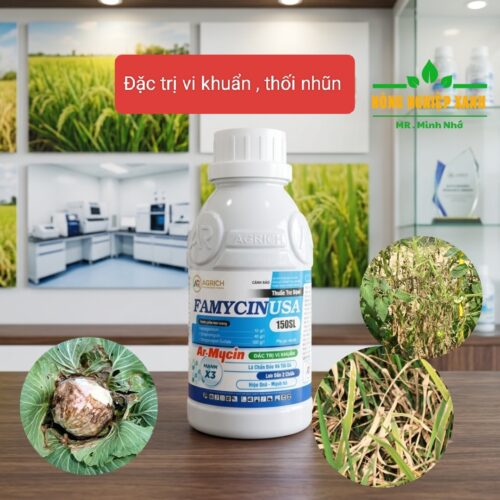 Famycin usa 150sl .đặc trị vi khuẩn, thối nhũn